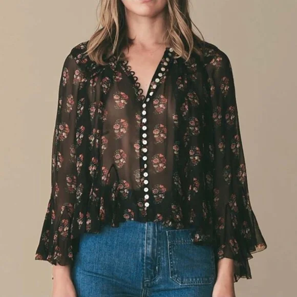 DÔEN Kahira Top Small NWOT - Picture 3 of 10